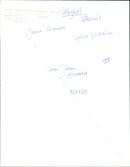 Janne Pasanen and Sylvia Sjöström. Vännäs Volleyball - Vintage Photograph