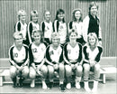 Vännäs Volleyball women's team 1986-87 - Vintage Photograph
