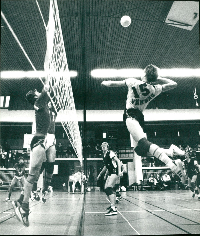 Volleyboll. Vännäs - Moskosel - Vintage Photograph