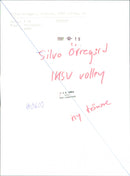 Silvo Övregård, tränare IKSU Volleyboll - Vintage Photograph