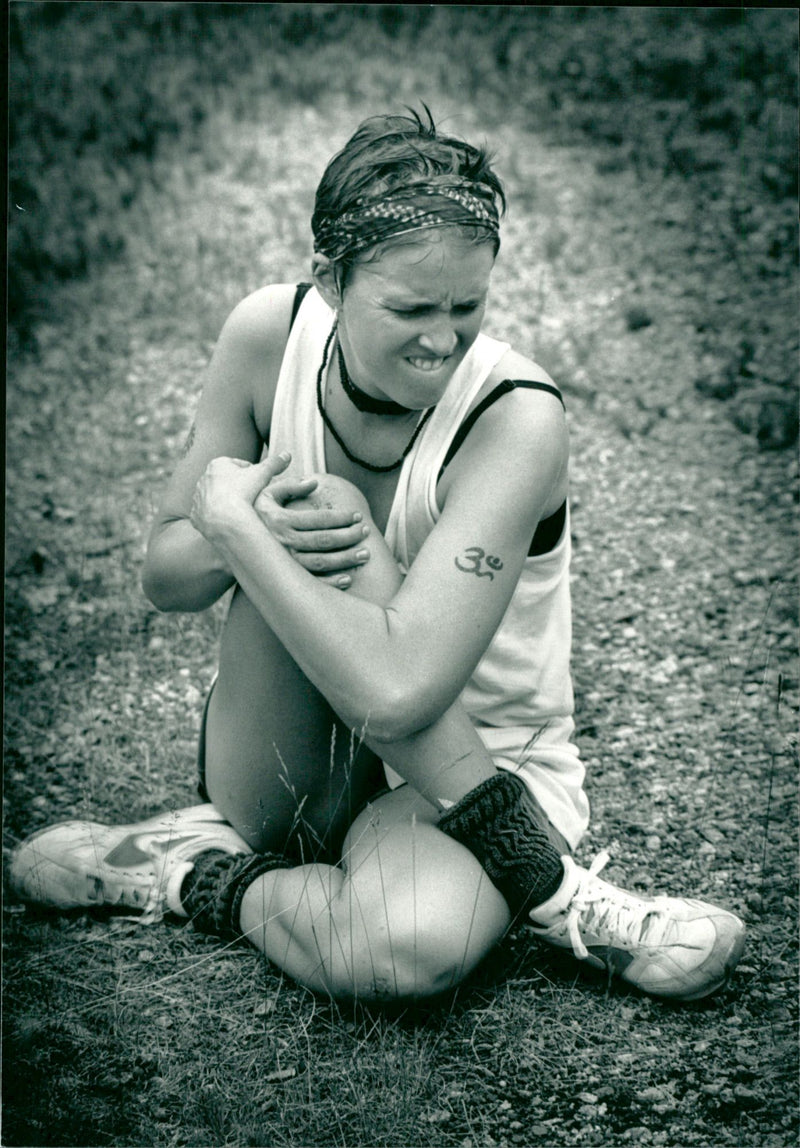 Nina Yderberg, Komandå Florens Nightingdale, Vindelälvsloppet - Vintage Photograph