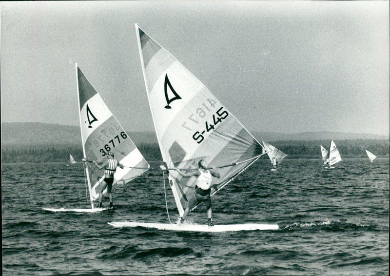 Maria Lindgren, SM-vinnare -80 - Vintage Photograph