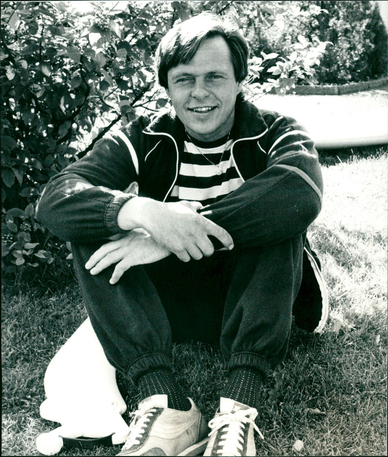 Allan Sjöqvist, vindsurfing AWS Umeå - Vintage Photograph