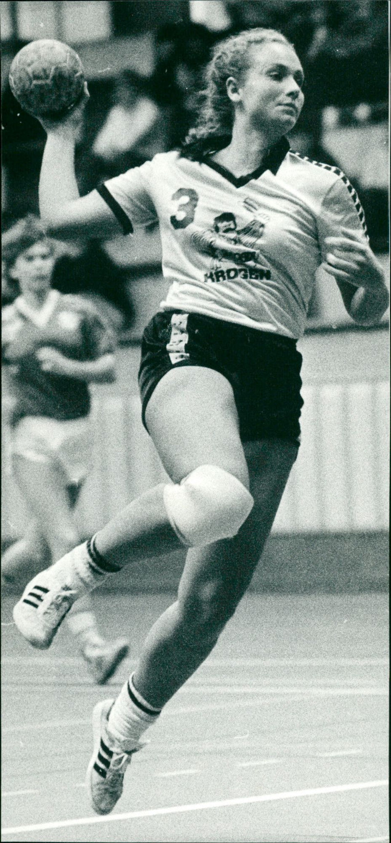 Birgitta Bergdahl, handboll Umeå IK, UIK - Vintage Photograph