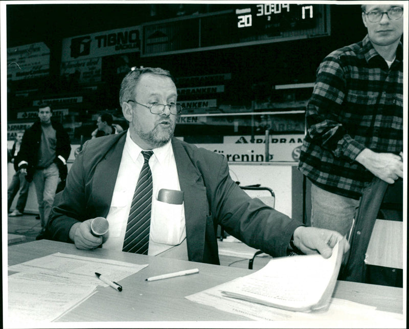 Hans Ekstrand, handbollsförbundet - Vintage Photograph