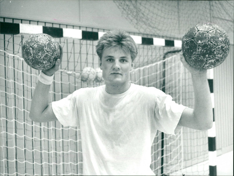 Urban Sandström, handboll Nordmaling - Vintage Photograph