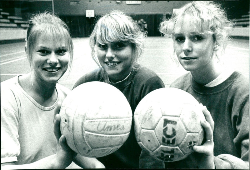 Monica Öhman, Torun Albertsson and Ingrid Baudon - Vintage Photograph