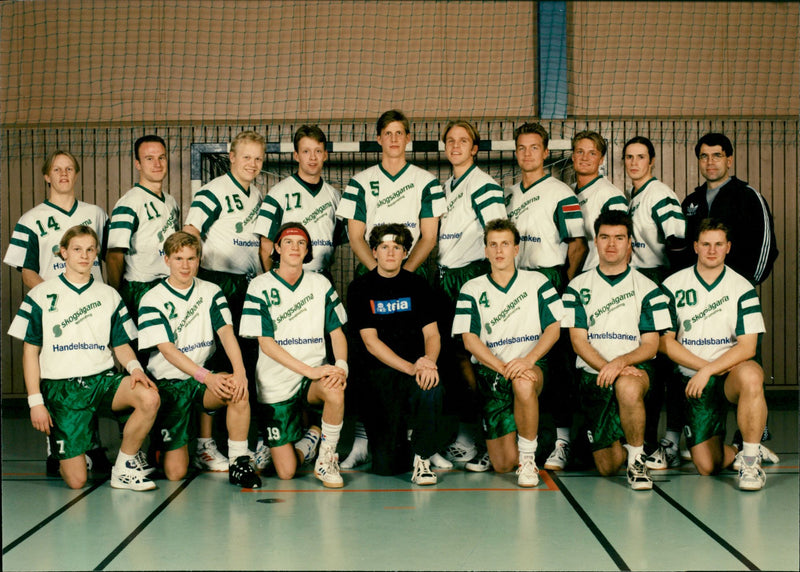 Nordmalings IF-handboll, laget -94/95 - Vintage Photograph