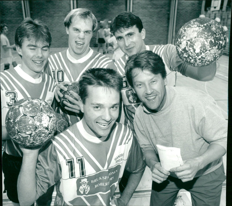 Handboll, Sikeå SK - Vintage Photograph