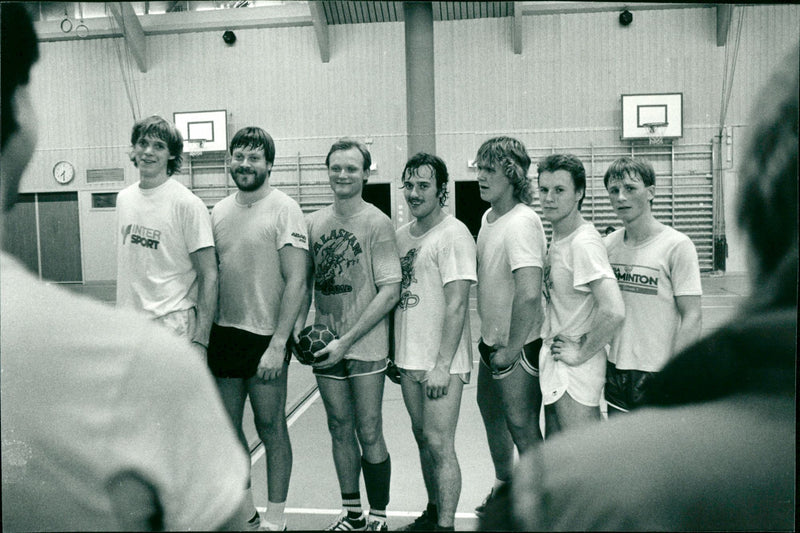 Handboll. Nordmalings IF - Vintage Photograph