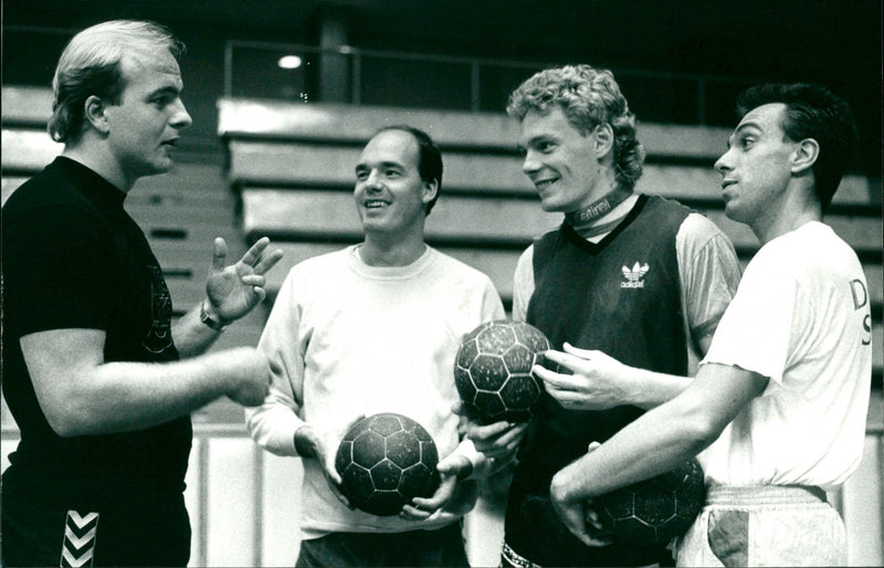 Handboll Sävar IK gruppbild - Vintage Photograph