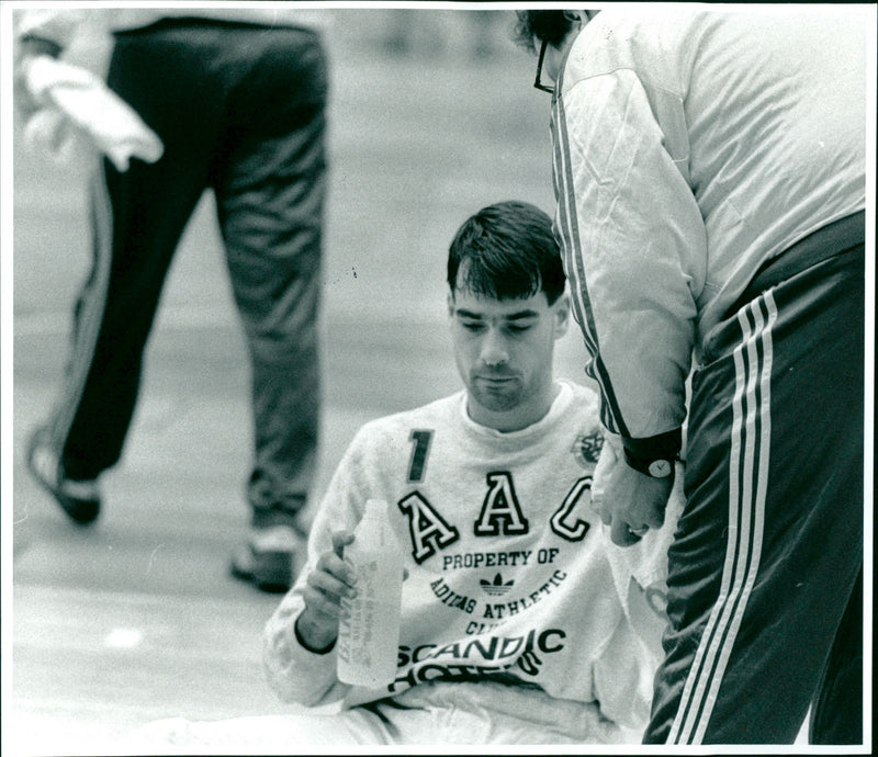 Tomas Svensson, målvakt handbollslandslaget - Vintage Photograph