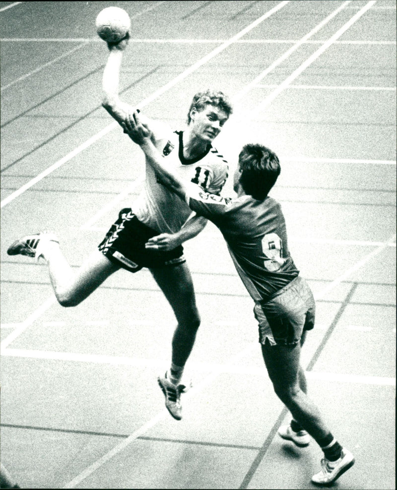 Anders Persson, handboll Umeå IK, UIK - Vintage Photograph