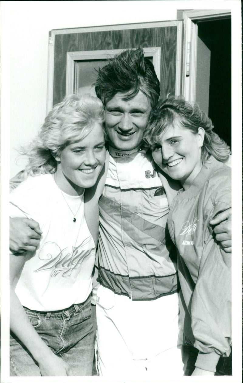 Ulrika Bertilsson, Anders Lindqvist och Katrine Adolfsson - Vintage Photograph