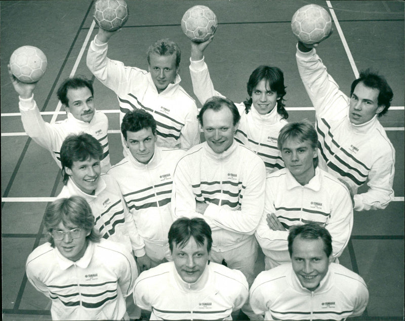 Handboll. Hörnefors IF - Vintage Photograph