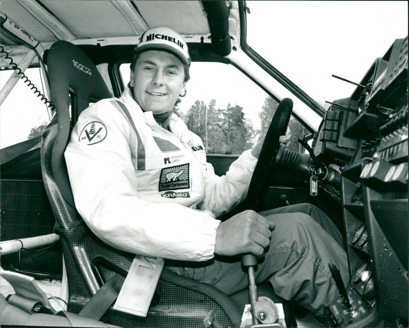 Thomas Rådström, Rally Vännäs - Vintage Photograph