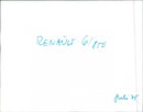 Renault 6/850 - Vintage Photograph