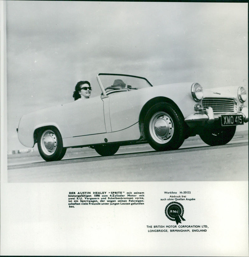 Austin-Healey Sprite 1963 - Vintage Photograph
