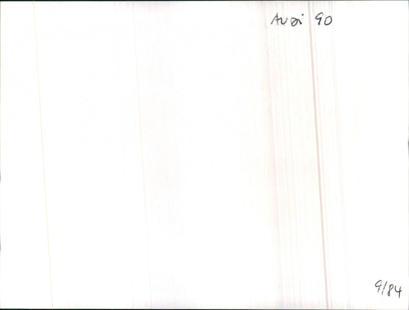 Audi. - Vintage Photograph