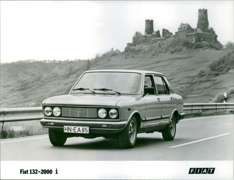 Fiat 132-2000 i - Vintage Photograph