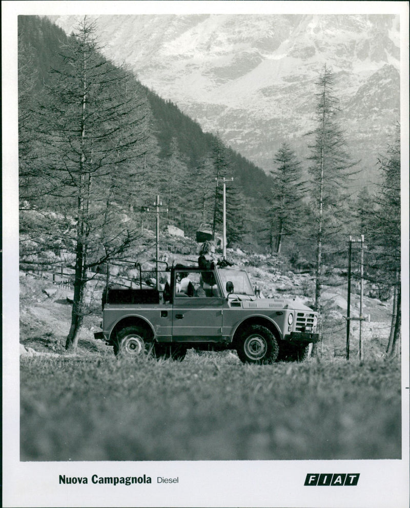 Fiat Nuova Campanola - Vintage Photograph