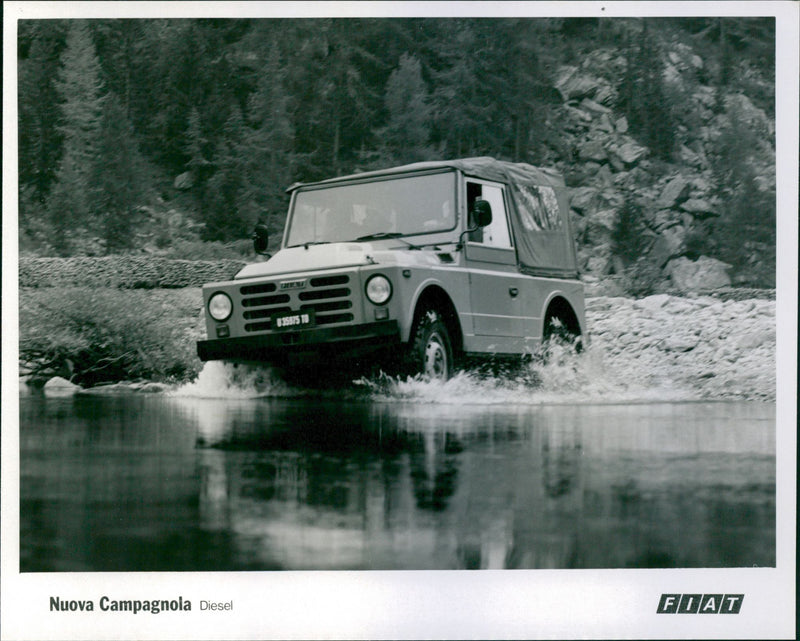 Fiat Nuova Campagnola - Vintage Photograph