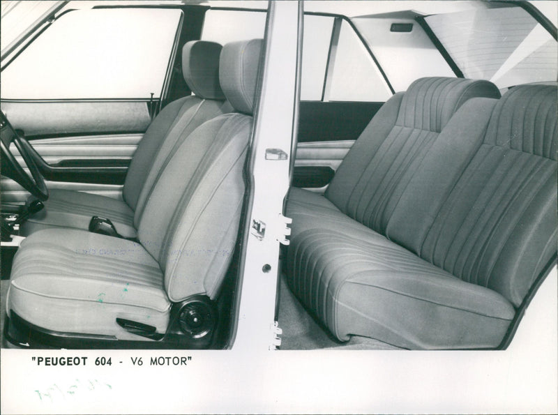 Peugeot 604 - Vintage Photograph