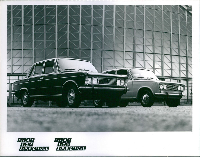 Fiat 124/ Special and Fiat 125 Special - Vintage Photograph