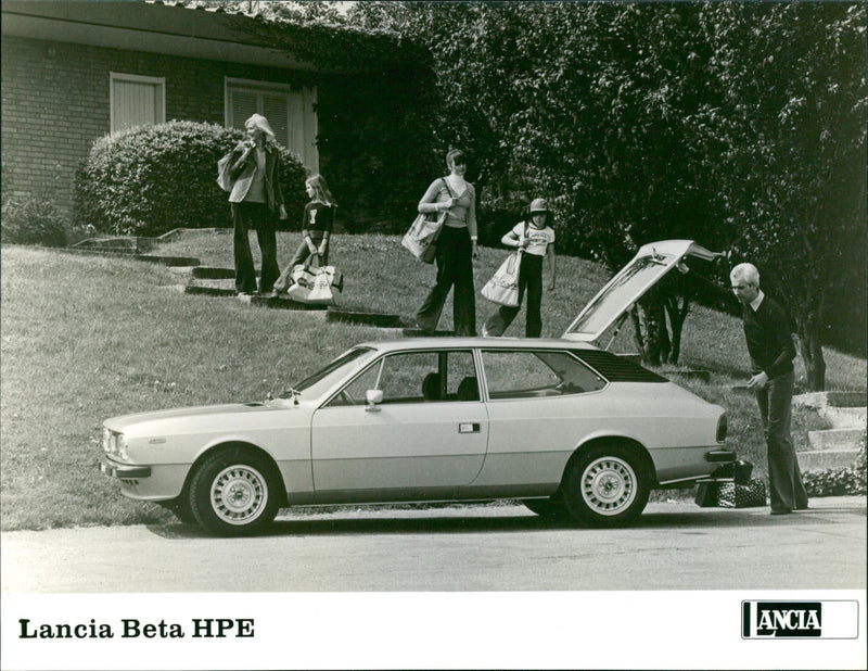 Lancia Beta HPE - Vintage Photograph