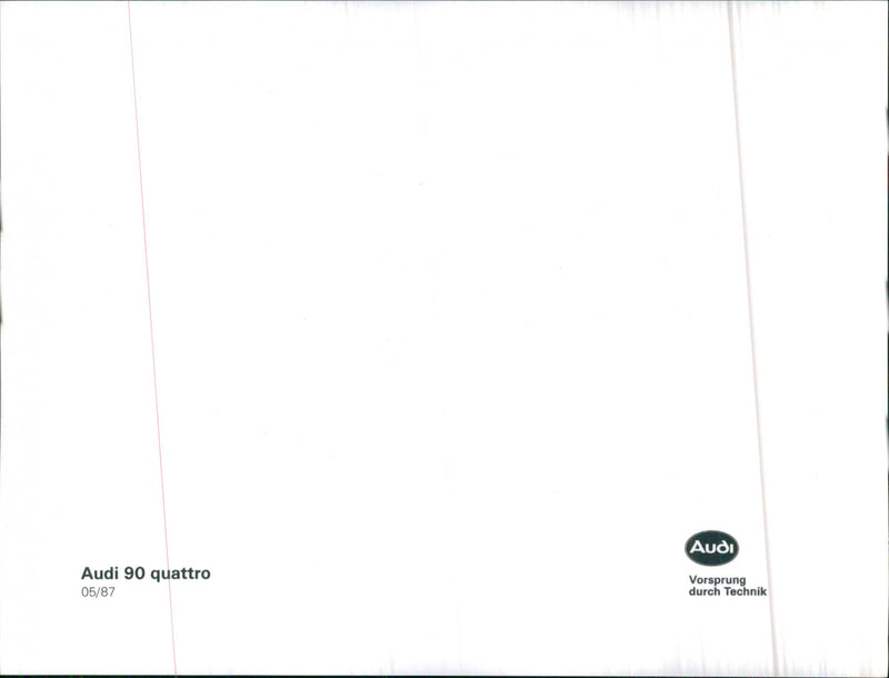 Audi. - Vintage Photograph