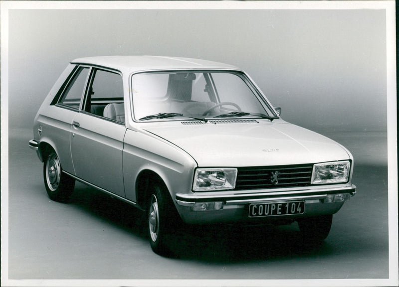 Peugeot 104 Coupe - Vintage Photograph