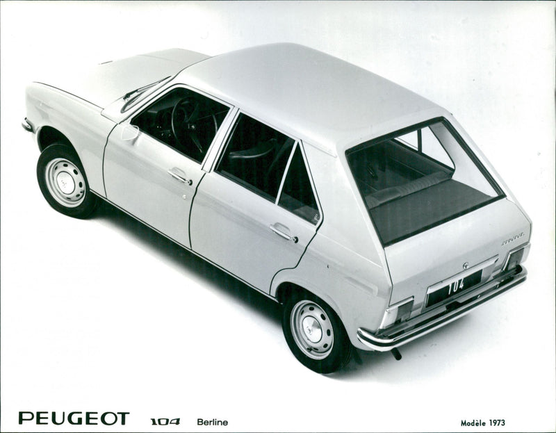 1973 Peugeot 104 Berline - Vintage Photograph