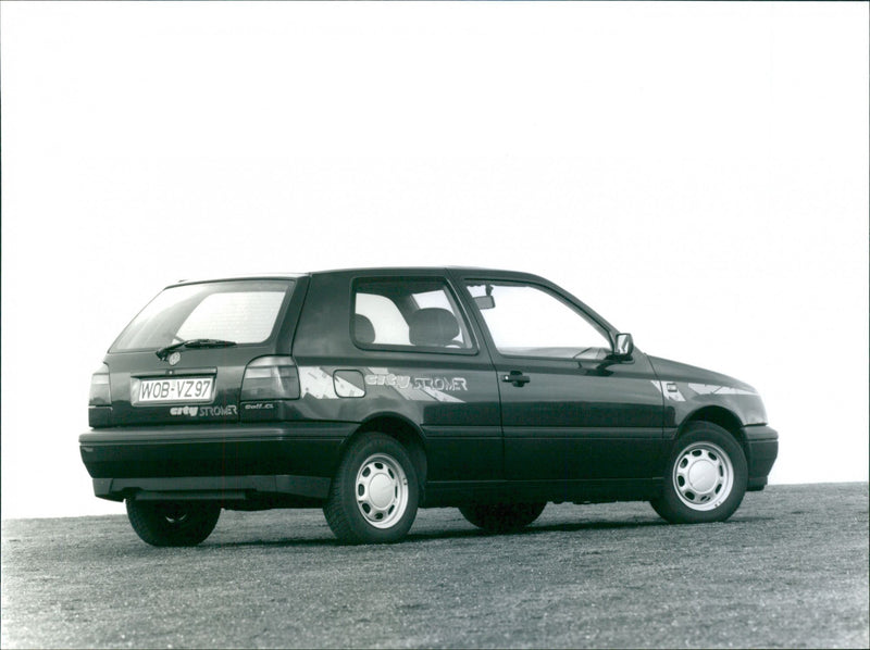 Volkswagen Golf citySTROMer - Vintage Photograph