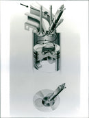 Volkswagen SDI's drawing - Vintage Photograph