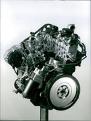 Volkswagen's diesel engine - Vintage Photograph