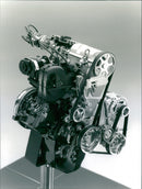 Volkswagen's engine - Vintage Photograph