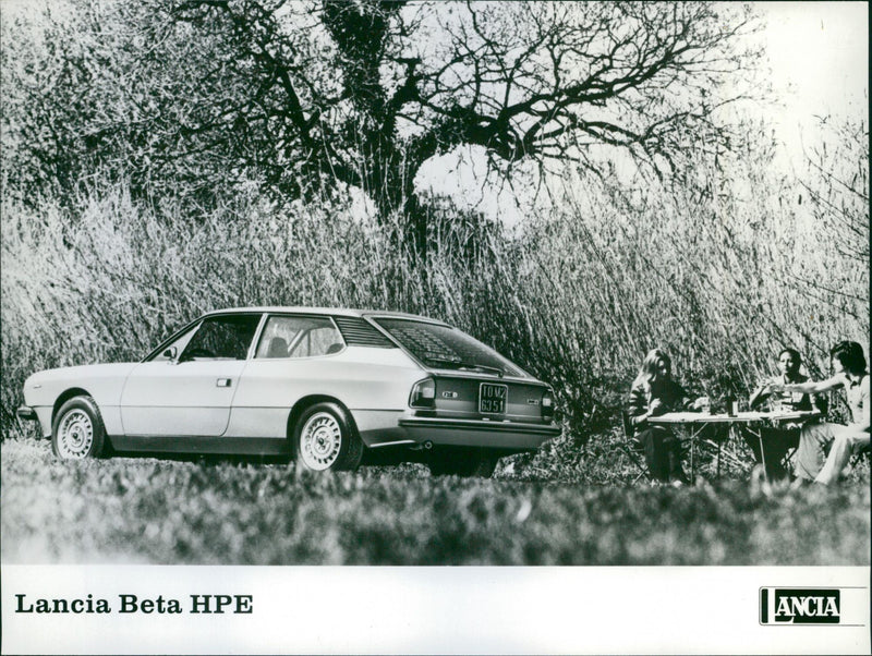 Lancia Beta HPE 1976 - Vintage Photograph