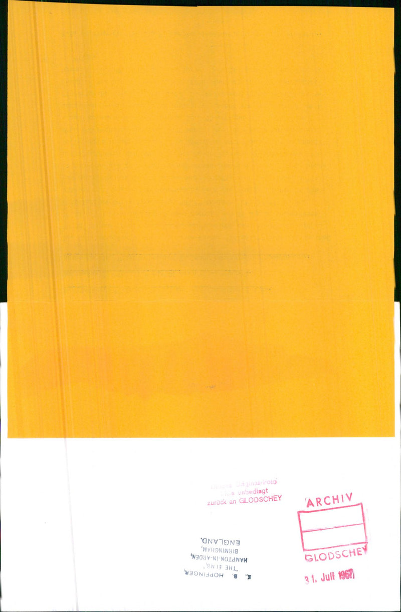 Aston Martin Volante - Vintage Photograph