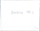 Datsun 180B - Vintage Photograph
