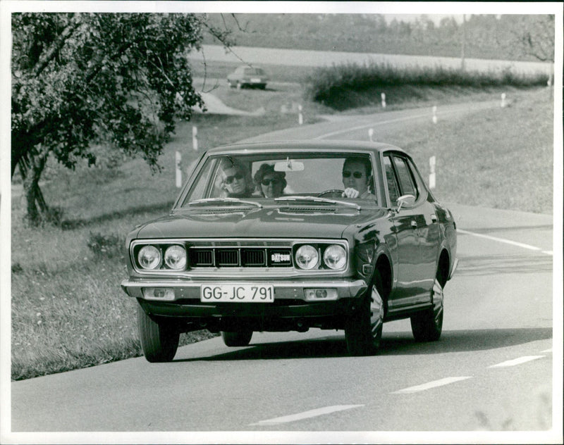 Datsun 180B - Vintage Photograph