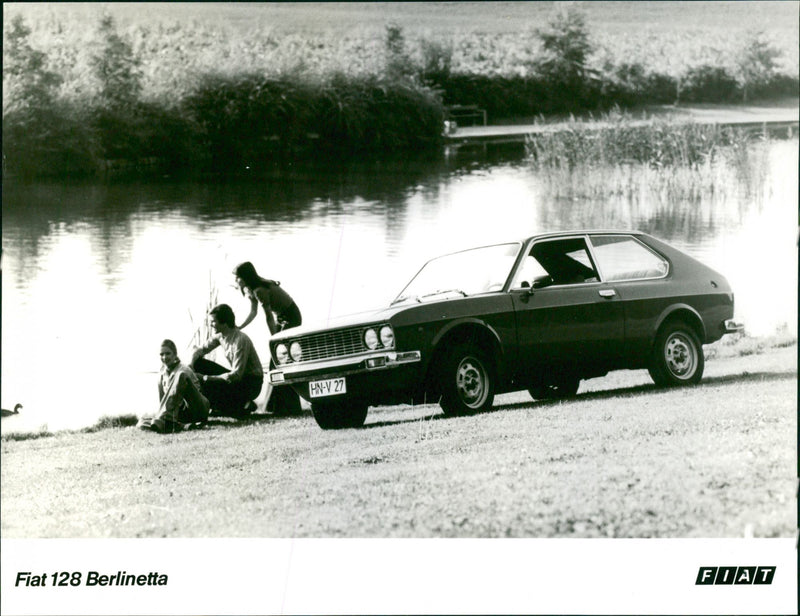 Fiat 128 Berlinetta - Vintage Photograph