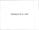 Renault 14 TL 1977 - Vintage Photograph