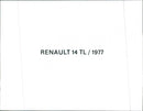 Renault 14 TL 1977 - Vintage Photograph