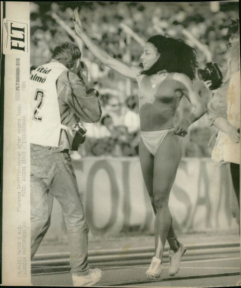 Florence Griffith-Joyner - Vintage Photograph