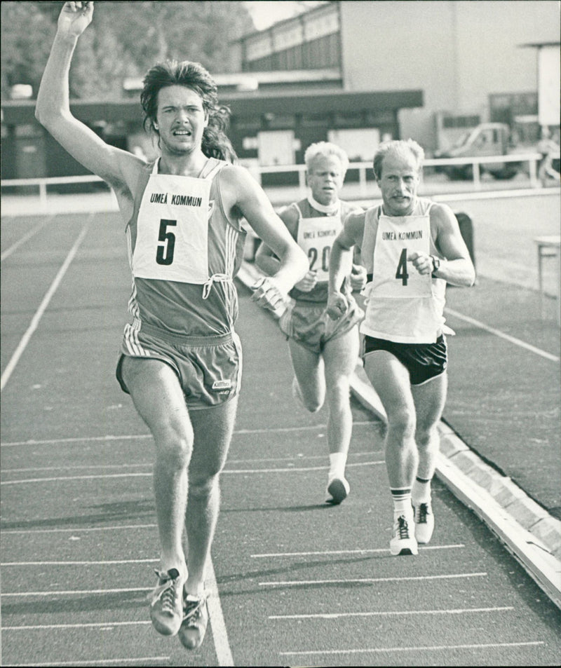 Peter Carlsson, IFK Umeå, Öppna Umemästerskapen - Vintage Photograph