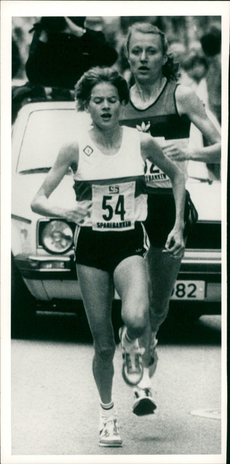 Zola Budd, friidrott Sydafrika - England - Vintage Photograph