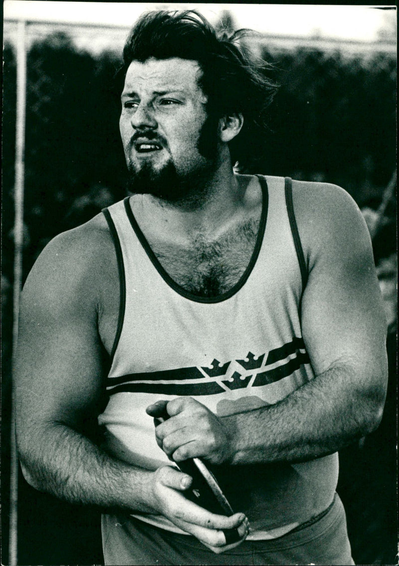 Ricky Bruch, friidrott diskus - Vintage Photograph