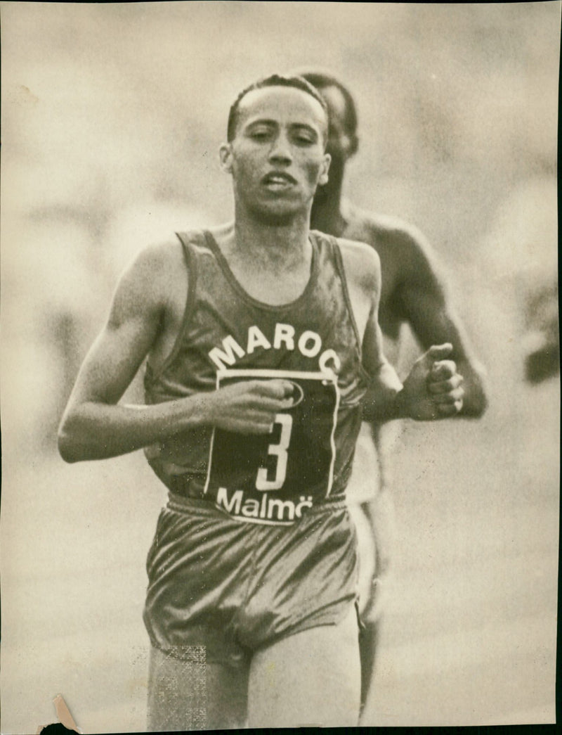Sao Auoita, vann 3000 meter, MAI-galan - Vintage Photograph