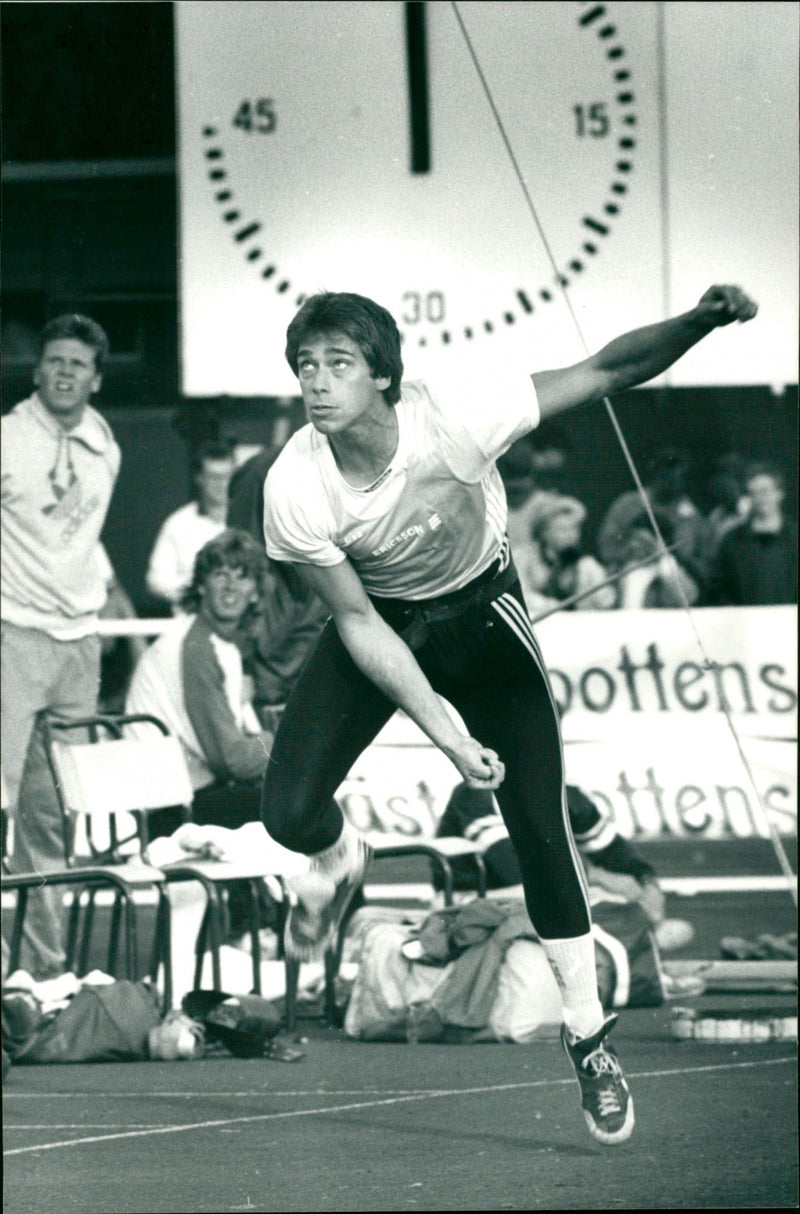 Peter Borglund, Gefle IF, Contortaspelen - Vintage Photograph