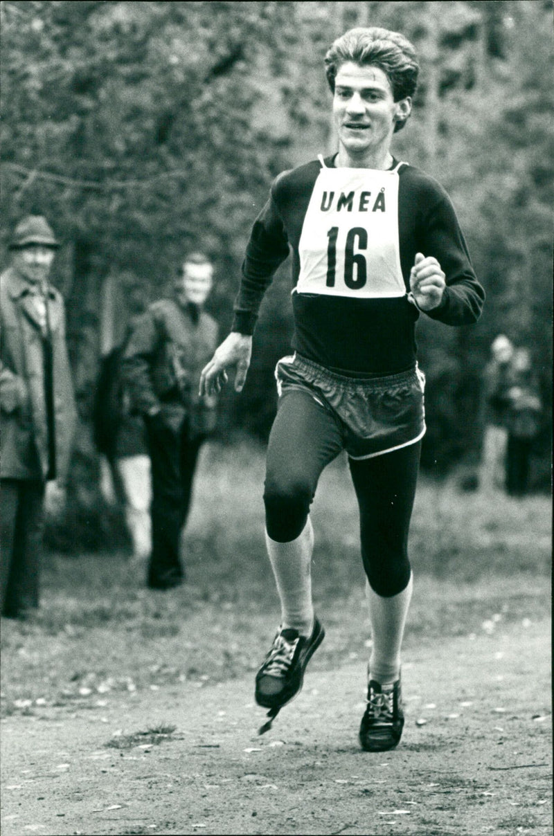 Kurt Andersson, friidrottare terränglöpning - Vintage Photograph